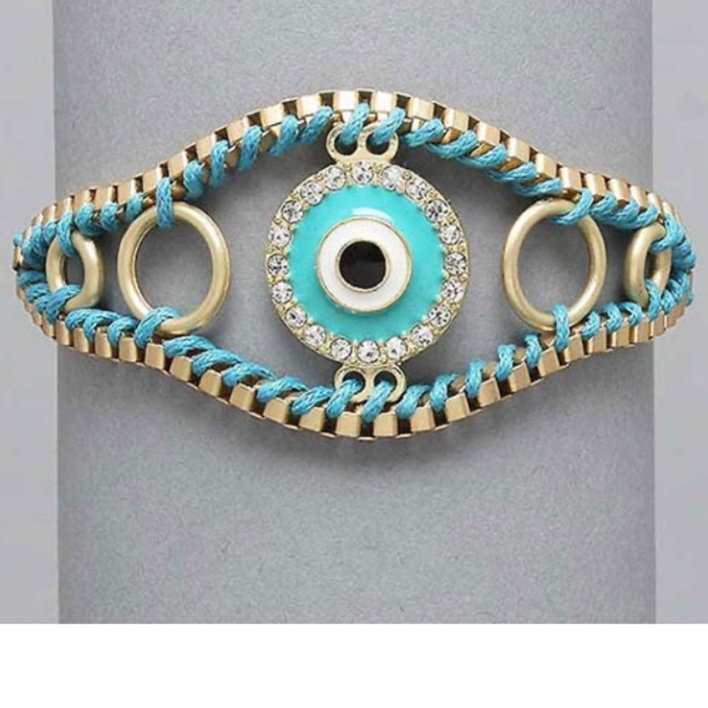 Evil Eye Bracelet Adjustable - image 5